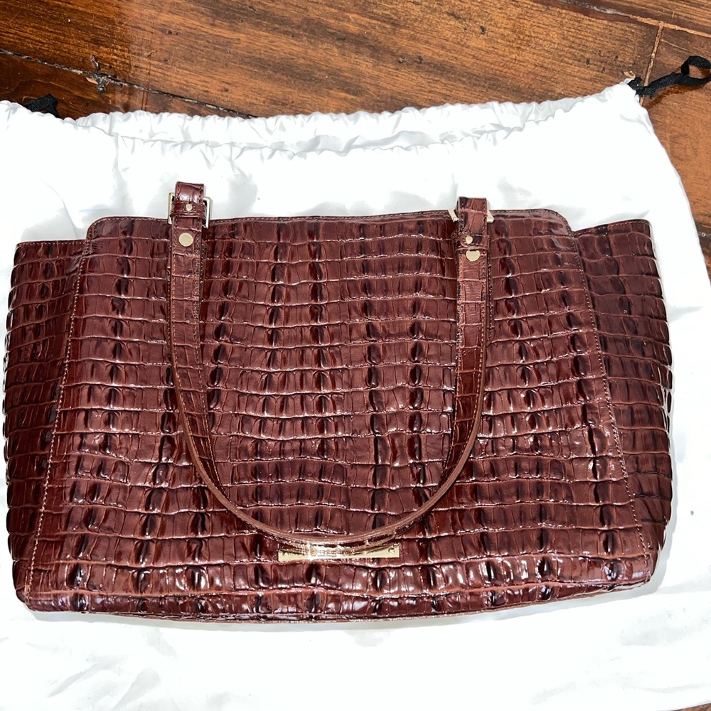 Small Mallory Pecan Melbourne Brahmin Bag